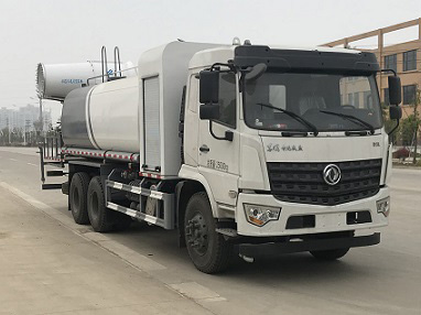國(guó)六專用底盤(pán)后八輪抑塵車(chē)